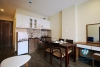 Bright studio with balcony for rent in Nhat Chieu st, Tay Ho.