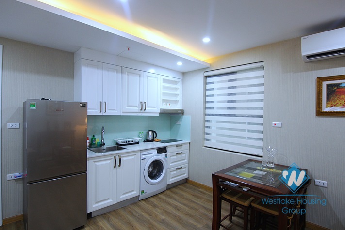 Brand-new 1 bedroom for rent in D'Le Roi Soleil building, Xuan Dieu, Tay Ho