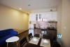 Bright studio with balcony for rent in Nhat Chieu st, Tay Ho.