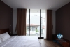 Well-furnished 2 bedrooms apartment with lakeview for rent in Dang Thai Mai area