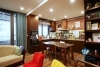 Three bedrooms apartment with huge balcony for rent in Hoang Quoc Viet, Cau Giay area.