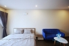 Bright studio with balcony for rent in Nhat Chieu st, Tay Ho.