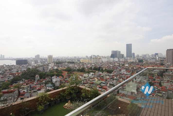 A luxurious penthouse for rent on Hoang Hoa Tham street