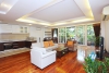 Lake view, spacious 3 bedrooms apartment for rent on Quang Khanh street, Tay Ho, Ha Noi