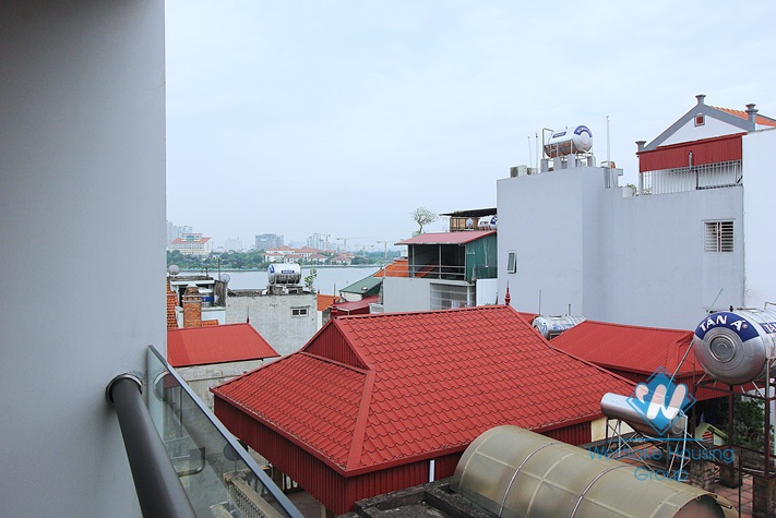 Brand-new 1 bedroom with lakeview for rent in Nhat Chieu st, Tay Ho.