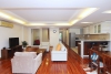 Lake view, spacious 3 bedrooms apartment for rent on Quang Khanh street, Tay Ho, Ha Noi