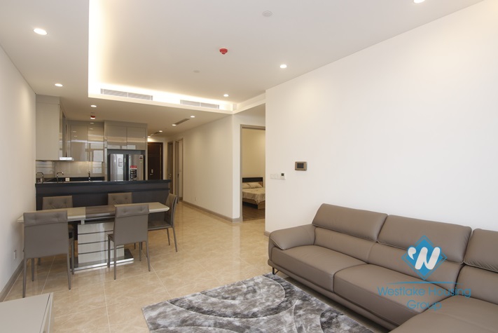 Three bedrooms apartment for rent in Sun Grand tower, Thuy Khue, Ba Dinh.