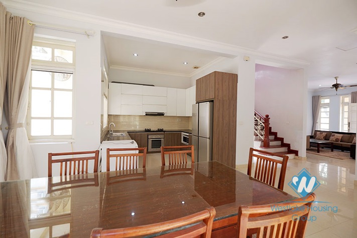 Nice 5 bedrooms house with yard for rent in Ciputra D Block.