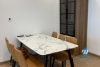 A high-rise apartment with 3 bedrooms for rent in Vinhome Metropolis