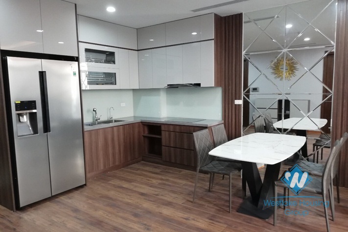 A delightful apartment with 2 bedrooms for rent on Thuy Khue street