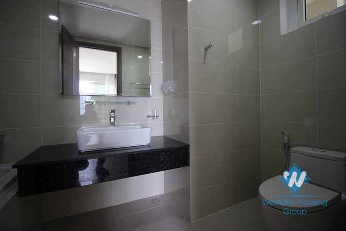 An unfurnished 3 bedroom apartment for rent in Ciputra