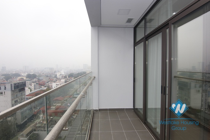 A good-priced and unfurnished apartment for rent in Sun Grand City