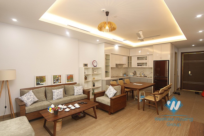 A pretty but good priced apartment for rent in Sun Grand City Tay Ho