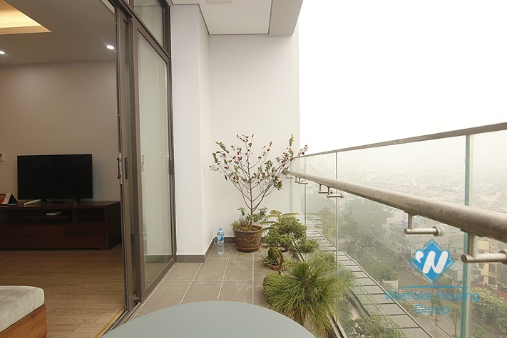 A pretty but good priced apartment for rent in Sun Grand City Tay Ho