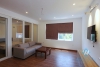Bright and clean 1 bedroom apartment for rent in Dang Thai Mai Street, Tay Ho District