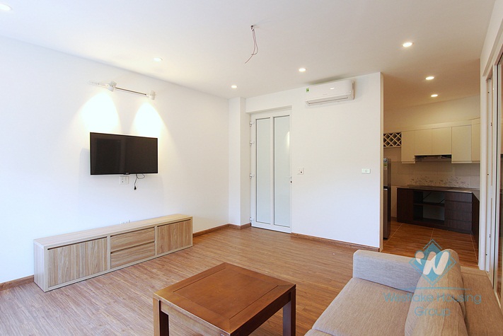 Bright and clean 1 bedroom apartment for rent in Dang Thai Mai Street, Tay Ho District