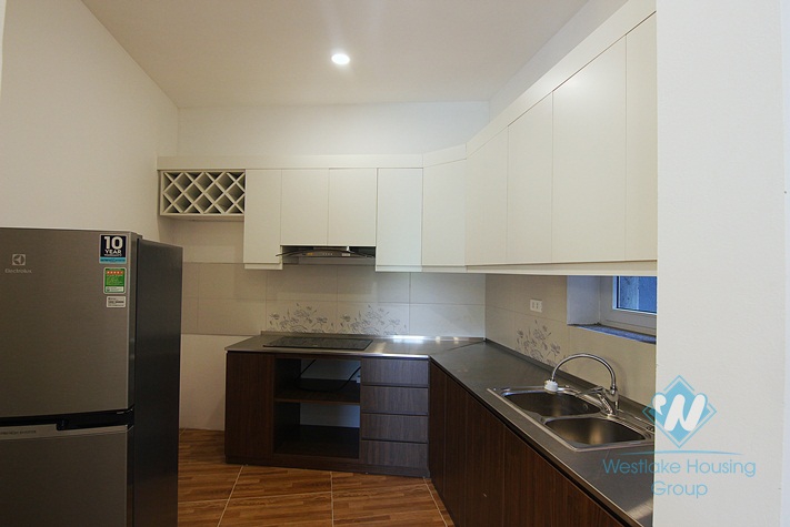 Bright and clean 1 bedroom apartment for rent in Dang Thai Mai Street, Tay Ho District