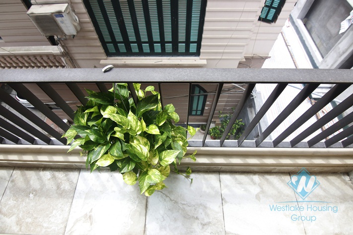 Modern apartment with a lovely balcony for rent in Doi Can Street, Ba Dinh District