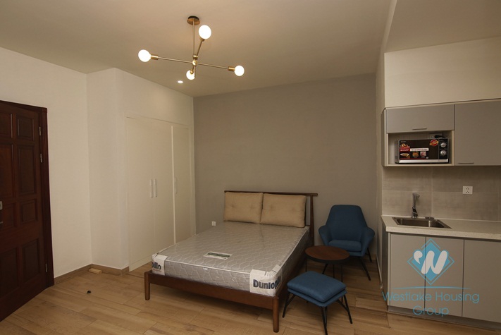 Modern apartment with a lovely balcony for rent in Doi Can Street, Ba Dinh District