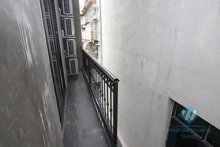 Wooden apartment for rent in Van Phuc Street, Ba Dinh District