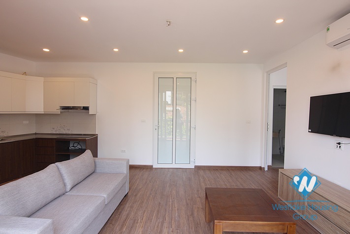 New one bedroom with balcony for rent in Dang Thai Mai st, Tay Ho District 