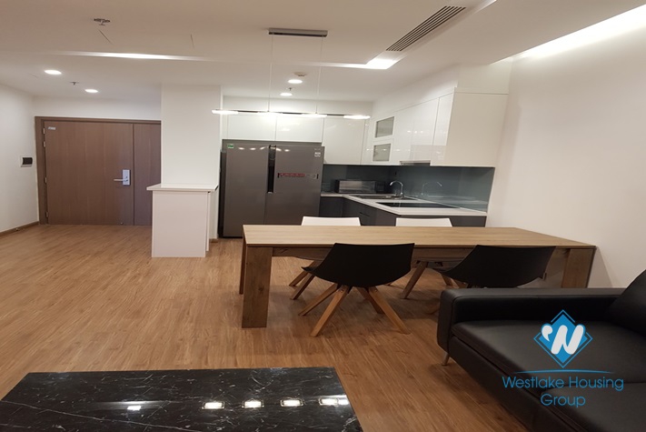 A brand new 2 bedroom apartment for rent in Metropolish, Ba dinh