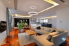 Bright and modern 3 bedrooms duplex apartment for rent in central Ba Dinh area, Hanoi