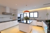 Bright and modern 3 bedrooms duplex apartment for rent in central Ba Dinh area, Hanoi