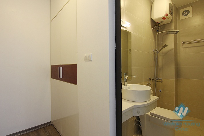 A brand-new two-bedroom apartment with lake view in Yen Phu Village of Tay Ho district