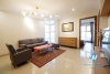 An elegant bedroom apartment with the view of a large golf course in Ciputra