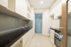 An elegant bedroom apartment with the view of a large golf course in Ciputra