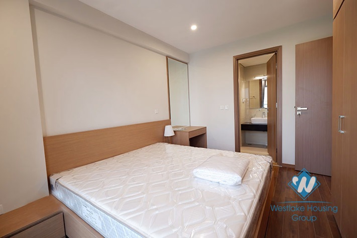 An elegant bedroom apartment with the view of a large golf course in Ciputra