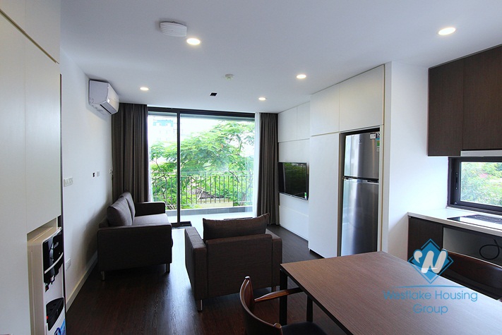 A modern 1 bedroom apartment with big balcony in To Ngoc Van, Tay Ho