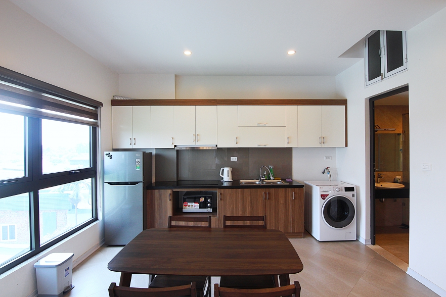 A bright and spacious 1 bedroom apartment for rent in Au co, Tay Ho