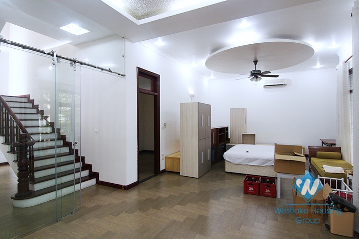 Spacious villa with swimming pool for rent in To ngoc van, Tay ho