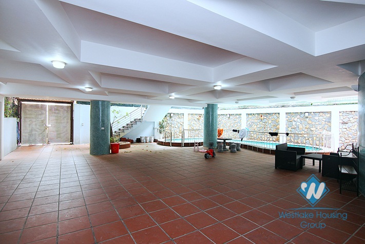 Spacious villa with swimming pool for rent in To ngoc van, Tay ho