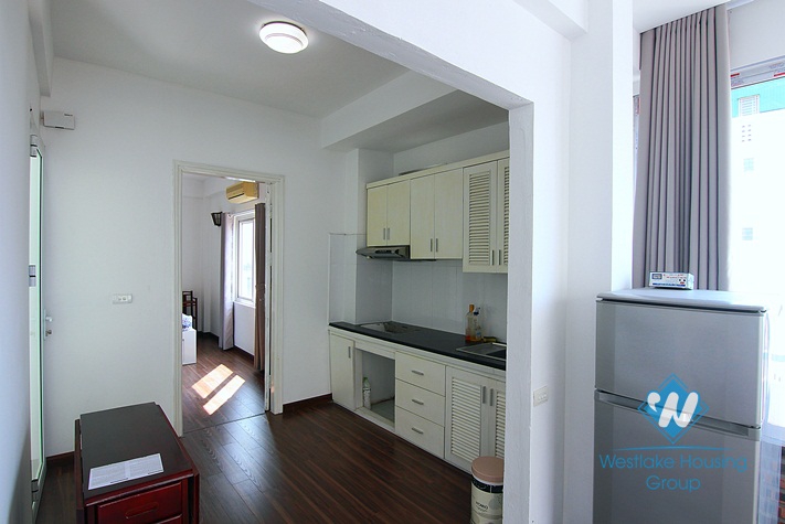 A 1 bedroom apartment with spacious balcony in Au co, Tay ho