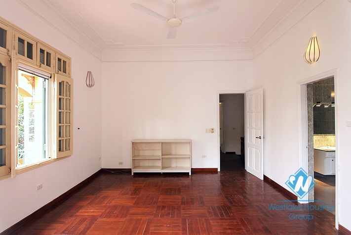 A nice house with big yard for rent in Tay Ho district, closed Joma coffee