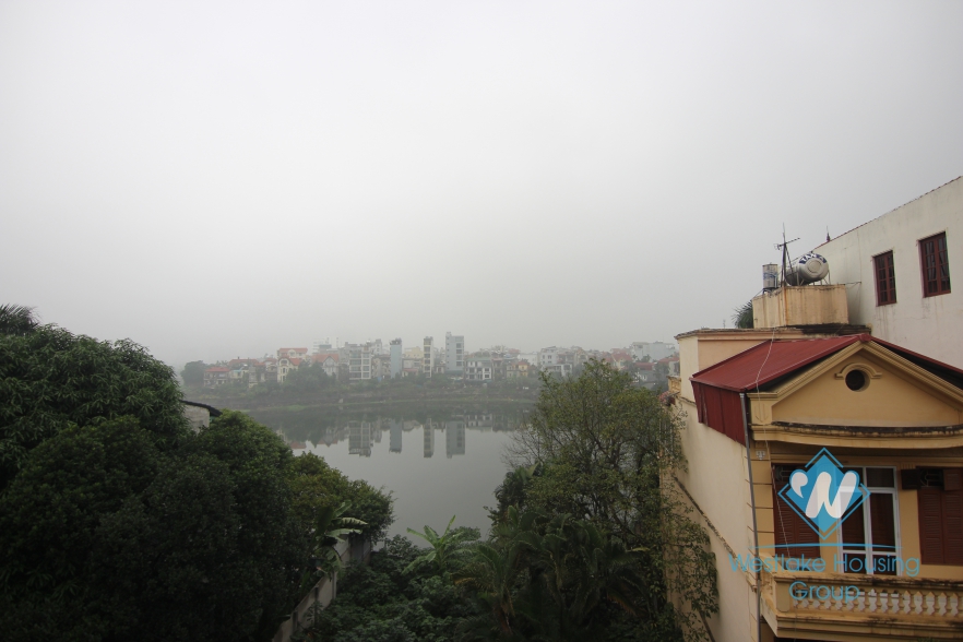 Lakeside three bedroom apartment for rent in Tay Ho