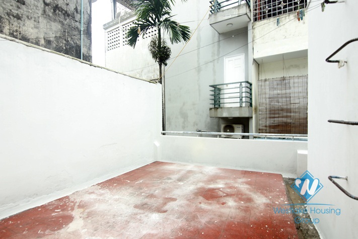 A big house with yard for rent in Ba dinh, Ha noi