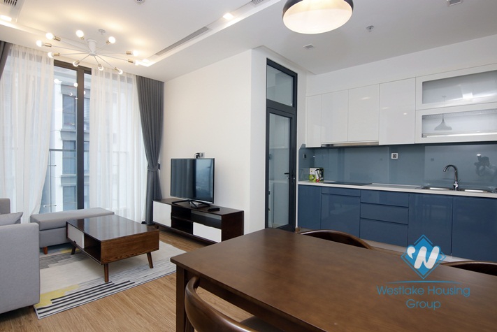 A brand new 1 bedroom apartment for rent in Metropolis Lieu giai, Ha noi