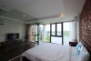 Lake view 1 bedroom apartment for rent in Yen Phu village, Tay Ho