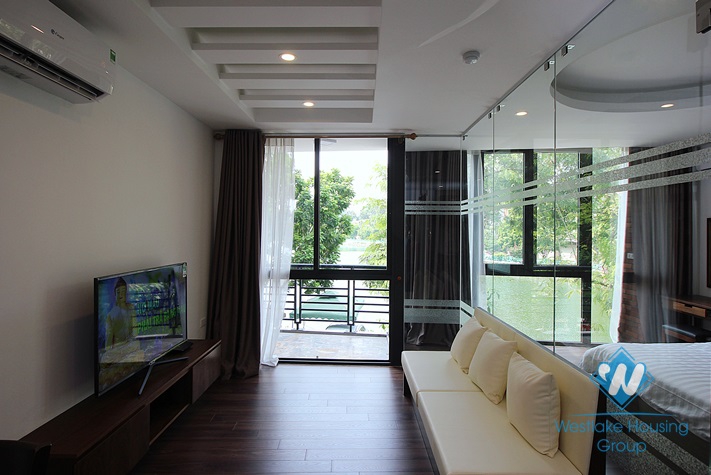 Peacful 1 bedroom apartment for rent in Yen Phu village, Tay Ho