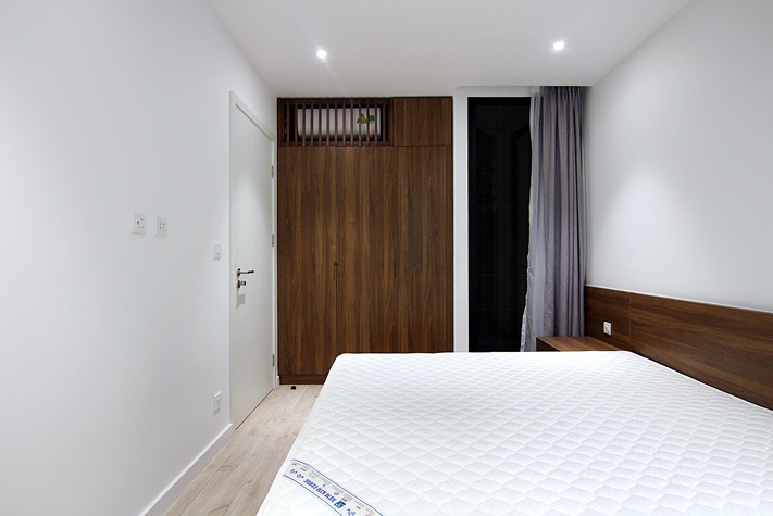 A modern 1 bedroom apartment with balcony for rent in To Ngoc Van area, Tay Ho, Ha Noi