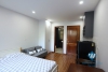 Bright studio with green view for rent in Dang Thai Mai area, Tay Ho district