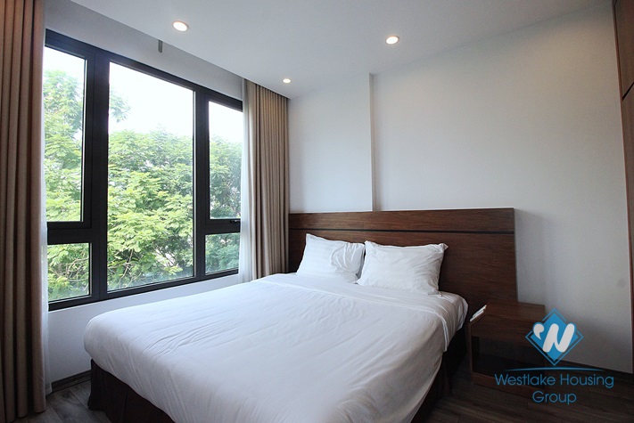 A newly 1 bedroom apartment for rent in Tran Quoc Hoan, Cau Giay