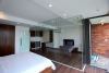 Lake view 1 bedroom apartment for rent in Yen Phu village, Tay Ho