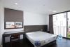 Balcony with lake view 2 bedrooms apartment for rent in To Ngoc Van, Tay Ho
