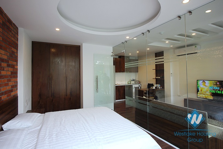 Peacful 1 bedroom apartment for rent in Yen Phu village, Tay Ho