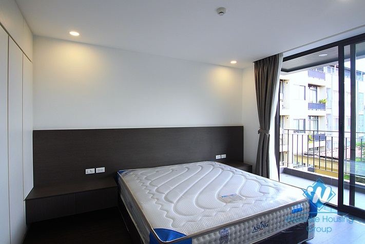Brand new 1 bedroom apartment with balcony for rent in To Ngoc Van, Tay Ho area
